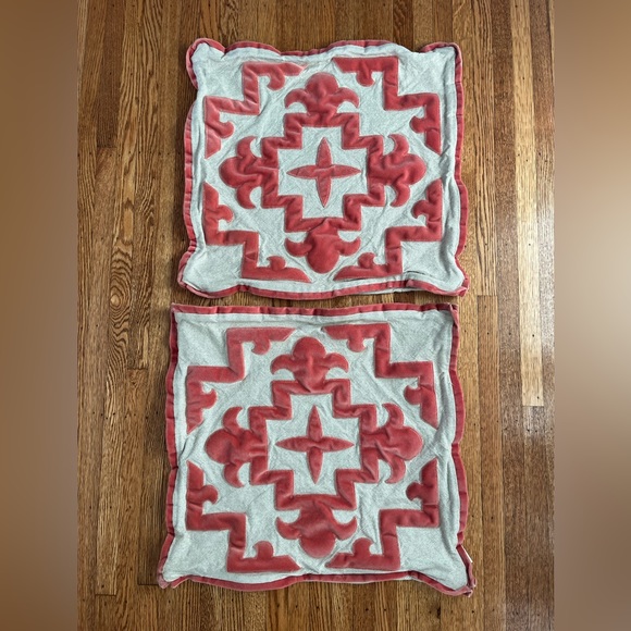 Lacefield decorative shams, 22 x 22” - Picture 1 of 3